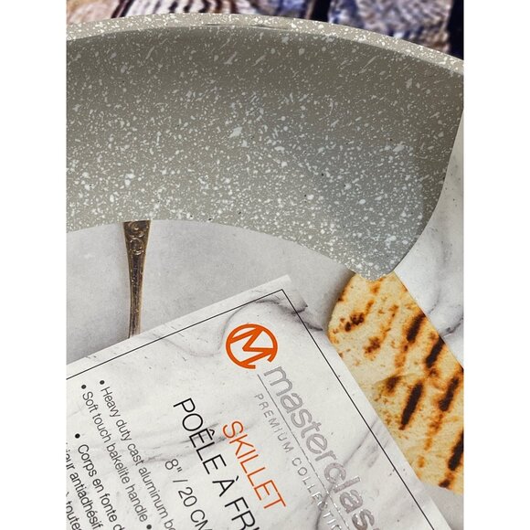 Master Class Skillet  3 PC> Set Gray with Speckled white NEW! - Picture 7 of 7